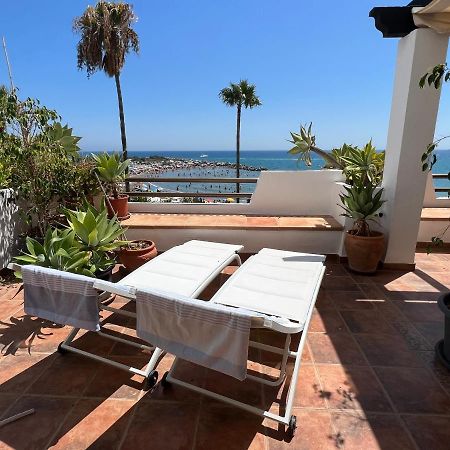 Playa Cristo Amazing Beach Terrace Appartment Estepona Luaran gambar