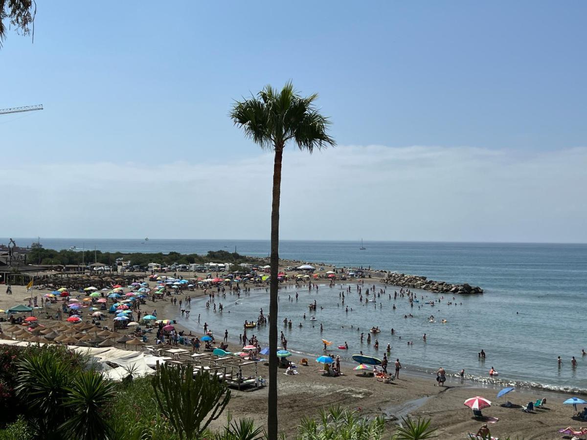 Playa Cristo Amazing Beach Terrace Appartment Estepona Luaran gambar