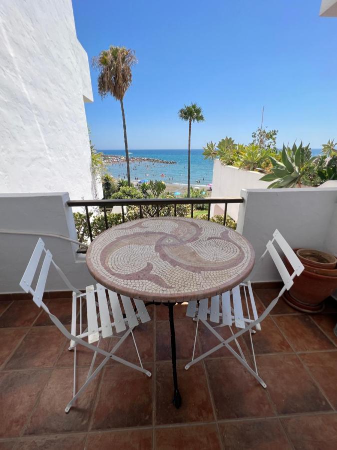 Playa Cristo Amazing Beach Terrace Appartment Estepona Luaran gambar